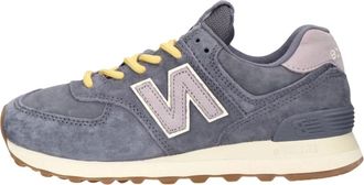 New Balance 574 Laces D - Dames - Hardloopschoenen - Blauw - 38 EU - Fitness