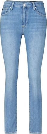 AG - Adriano Goldschmied Cropped Skinny Jeans Prima - Dames - Skinny Jeans - Blauw - W26 - Katoen - Jeans