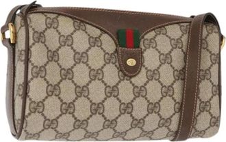 Gucci Pre-owned Cross Body Bags, female, Beige, Size: ONE SIZE Pre-owned Cross Body Bag