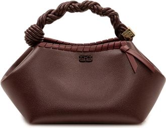 Ganni Burgundy Bou Small Crossbody Bag