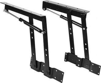 OEM Mesa Plegable Con Tablero Elevable, Estructura Robusta Con Estante Ajustable, Ideal Para Mobiliario De Cafeter&iacute;a
