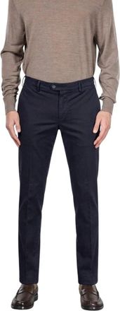 Mason's New York Chino Broek - Heren - Slim Fit Broeken - Blauw - 2XL - Katoen - Broeken