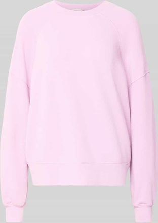 American Vintage American Vintage Sweatshirt mit stark &uuml;berschnittenen Schultern Modell ATUBAY in Flieder, Gr&ouml;&szlig;e L