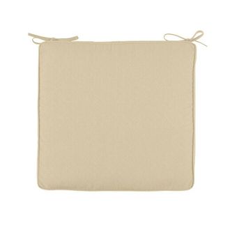 Ballard Designs Replacement Chair Cushion - 21.5x18.5 - Knife Edge, Canvas Sand Sunbrella - Ballard Designs