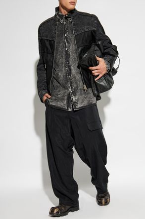 Diesel Jacket L-LEOPOL, Mens, Black