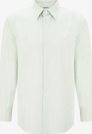 Auralee Hemd aus Baumwolltwill Washed Finx