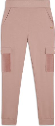 Freddy Pantalone donna in felpa viscosa con tasche cargo in velluto