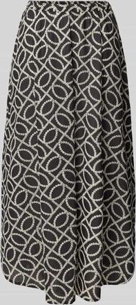 Christian Berg Maxirock mit elastischem Bund in Black, Größe 34