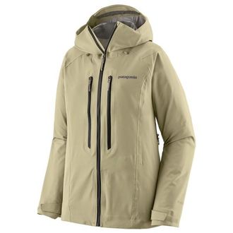 Patagonia Stormstride Jacket Skijacke f&uuml;r Damen | beige/oliv