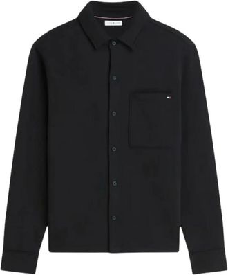 Tommy Hilfiger Mw 0Mw 43931Bds.bds Sudadera - Shirts - Hombre - Negro - XL