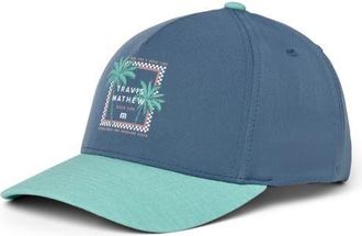 Travis Mathew Beach Resort Ball Cap in Blue Horizon at Nordstrom