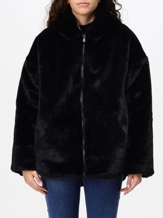 Save The Duck Giacca corta reversibile Davina in pelliccia sintetica con cappuccio