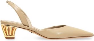 Ferragamo Ferragamo Alyssa Cage-Heel Slingback Pumps