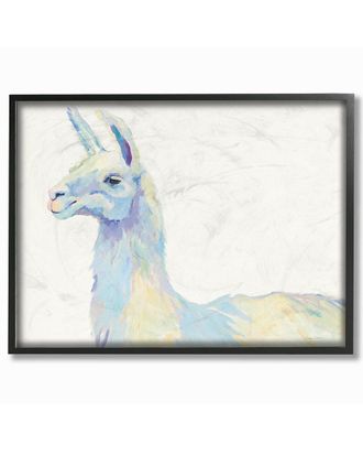 Stupell Industries Ophelia The Llama By Avery Tillmon Framed Art