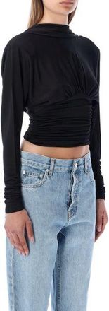 Saint Laurent Womens Top - Black viscose - Size Large