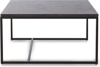 PIB Mesa de centro de marmol negro