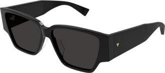 Bottega Veneta Authentieke Stijlvolle Brillen- Premium Kwaliteit! - unisex - Zonnebrillen - Zwart - 59 MM - Accessoires