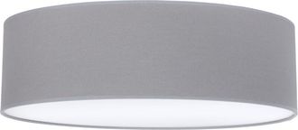 OEM L&aacute;mpara De Techo Gaja Plexi Gris 50cm E27