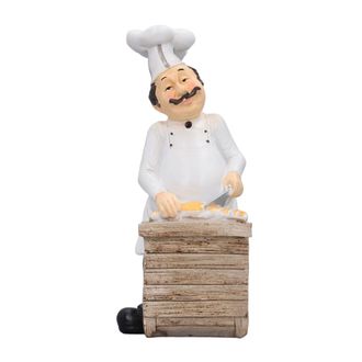OEM Art&iacute;culos Decorativos Inspiradores, Adornos Multifuncionales, Figuritas De Resina Ligeras, Mu&ntilde;ecos De Chef De Resina, Esculturas De Resina Duraderas, 