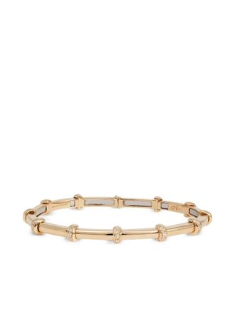 Sidney Garber 18K yellow gold Carly diamond bracelet - women - 18kt Yellow Gold - One Size
