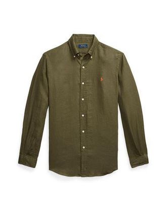 Ralph Lauren CUSTOM FIT LINEN SHIRT