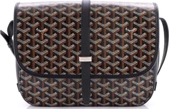 Goyard Belvedere II Messenger Bag Coated Canvas MM