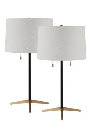 RENWIL Orono Set of 2 Metal Table Lamps at Nordstrom