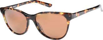 Costa CATHERINE Coipper Polarized Glass Cat Eye Ladies Sunglasses 6S2012 201201 57