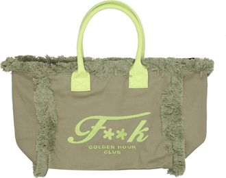 F**k Project tassen. Militair groen