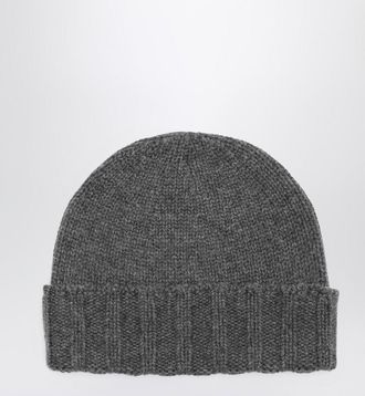 Drumohr Grey cashmere beret
