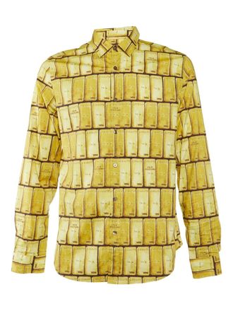 Love Moschino graphic-print t-shirt - Yellow