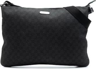 Gucci Pre-owned Cross Body Bags, female, Black, Size: ONE SIZE Pre-owned Crossbody Bag