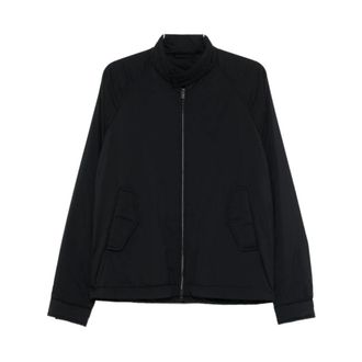 Herno Bomber Jackets, male, Black, Size: 2XL Short Down Jacket