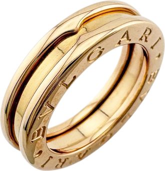 Bulgari Pink Gold Pink Gold (18K) Band Ring (Pre-Owned)