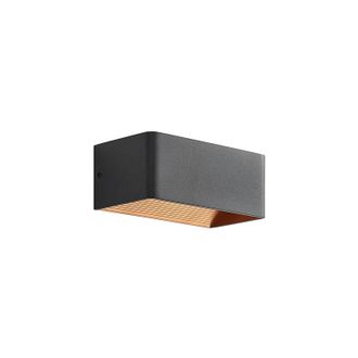 Arcchio L&aacute;mpara De Pared Led karam En Negro Aluminio - Arcchio
