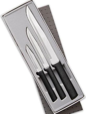 Rada 3 Piece Housewarming Knife Gift Set in Black at Nordstrom