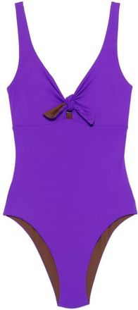 Fisico One-Piece Swimsuit With Knot