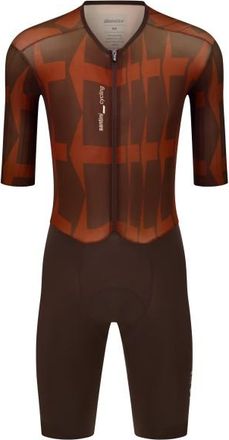 Santini Mads Pedersen Momentum Series S/S Aerosuit Veloeinteiler - Unisex | braun