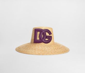 Dolce & Gabbana Raffia Hat - Woman Hats And Gloves Multi-colored 56