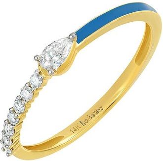 Carriere Jewelry 14K 0.21 Ct. Tw. Diamond Ring