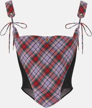 Vivienne Westwood Puppy Corset Louth Tartan 42 Women