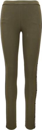 Dsquared2 Leggings - Dames - Leggings - Groen - M - Katoen - Broeken