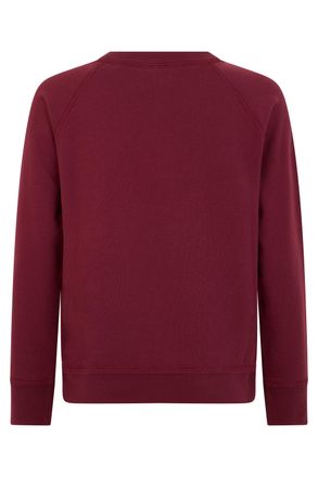 Isabel Marant Womens Graphic Hoodie, Burgundy Burgundy-Burgundy Cotton Sweatshirts Burgundy/burgundy Sweater