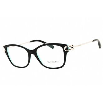 Tiffany & Co. Ladies Black Rectangular Eyeglass Frames 0TF2266