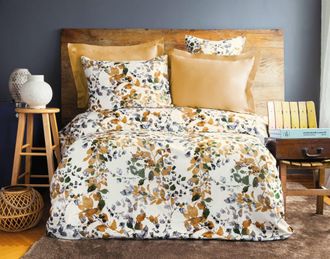 Blanc Avenue Juego de funda de edred&oacute;n 240x220 cm+ 2 fa 63x63cm de sat&eacute;n