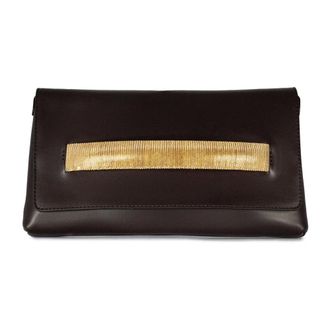 Orciani Shoulder Bags, female, Brown, Size: ONE SIZE Gossip Soft Clutch