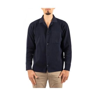 FILIPPO DE LAURENTIIS Casual Shirts, male, Blue, XL, Stylish Shirt