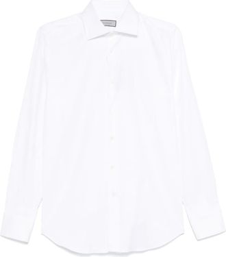 Canali Camicia con colletto alla francese - Bianco