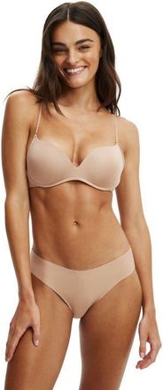 Cotton On Womens Body Bestee Wirefree Push-Up Bra in Maple Sugar at Nordstrom, Size Medium