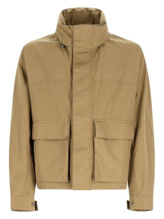 Christophe Lemaire Short Rain Boxy Multi-Pocket Cotton Parka